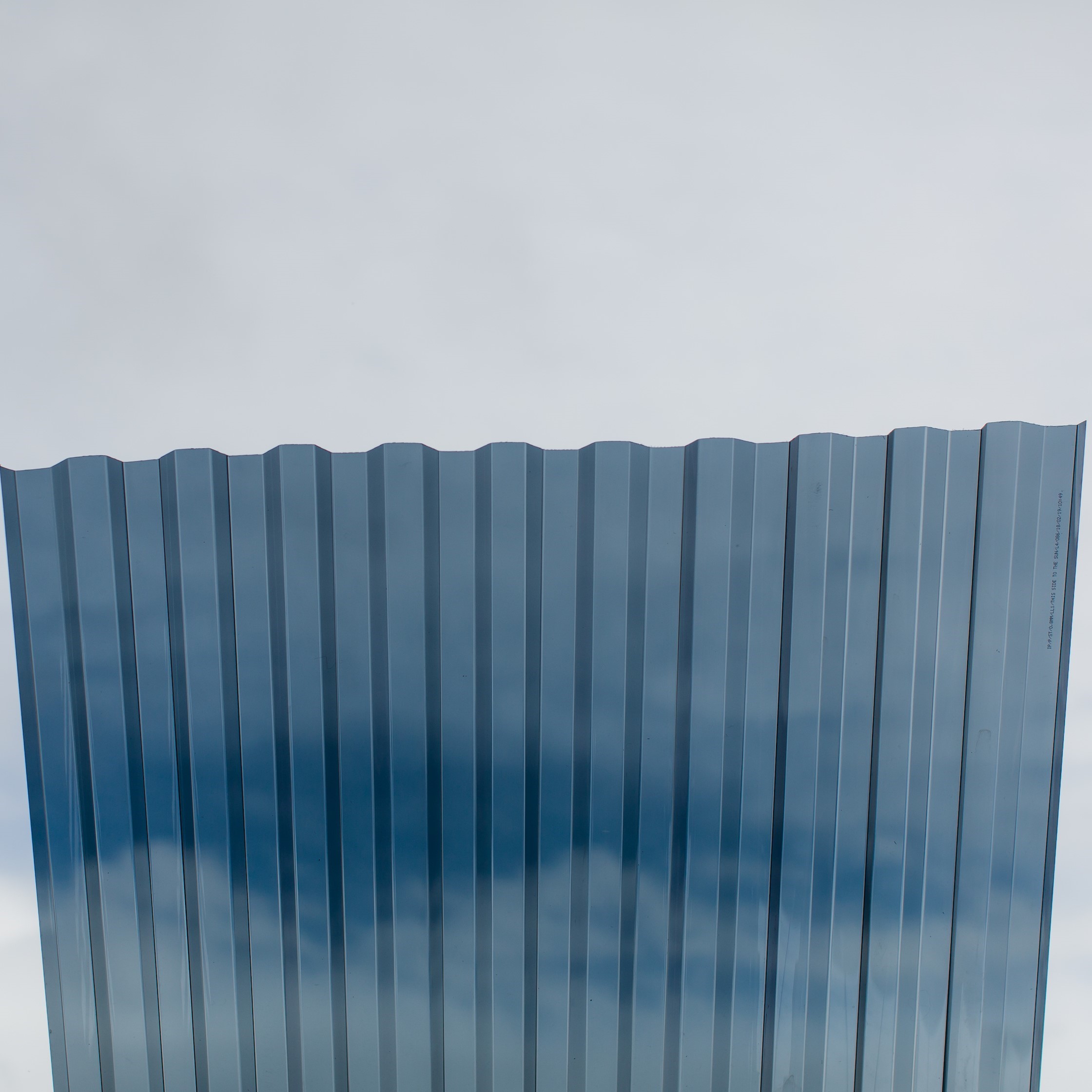 Corrugated PVC roofing sheet